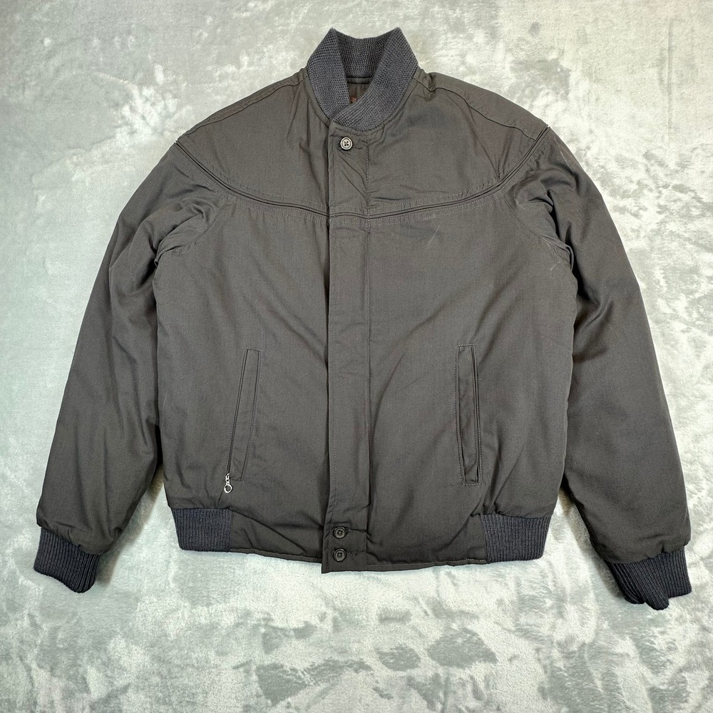 Derby of San Francisco Jacket Mens XS Grey The Classic Style 300 Paisley Lining